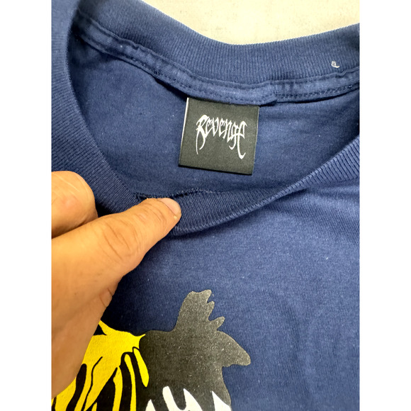 Revenge X XXX Tentacion Don't Kill Your Friends Navy Tee Size XXL - Picture 5 of 6